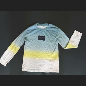Abercrombie kids long sleeve tie dye shirt